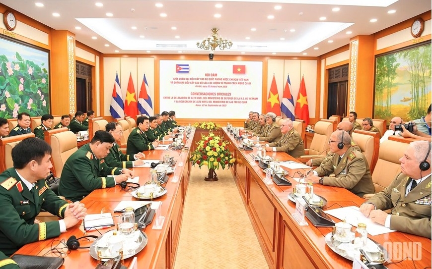 Overview of the talks (Photo: qdnd.vn)