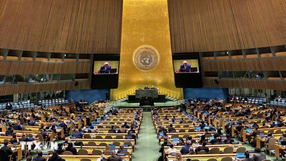 Vietnamese President Luong Cuong joins world leaders at the opening of UNGA 80 High-Level General Debate in New York, USA, on September 23. (Photo: VNA)
