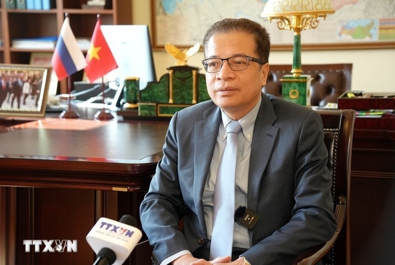 Vietnamese Ambassador to Russia Dang Minh Khoi (Photo: VNA)