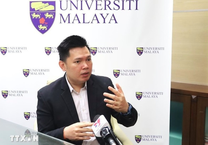 Collins Chong Yew Keat, a foreign policy and security expert at the University of Malaya. (Photo: VNA)