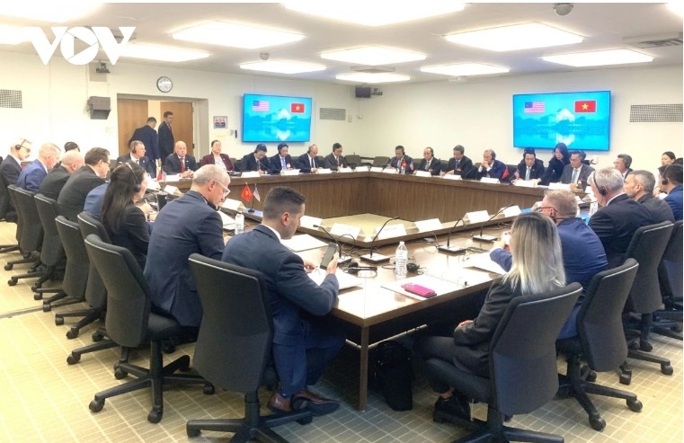 At the second US-Vietnam Security and Law Enforcement Dialogue in Washington