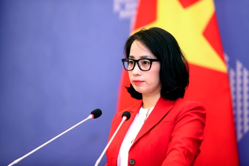Spokesperson of the Ministry of Foreign Affairs Pham Thu Hang (Photo: MoFA)