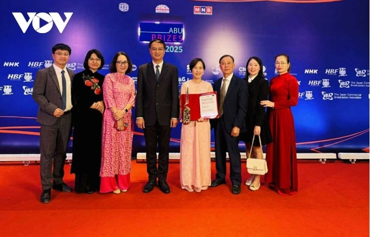 VOV delegation attends ABU 2025 Awards ceremony