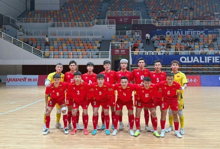 Vietnam’s national futsal team (Photo:VFF)