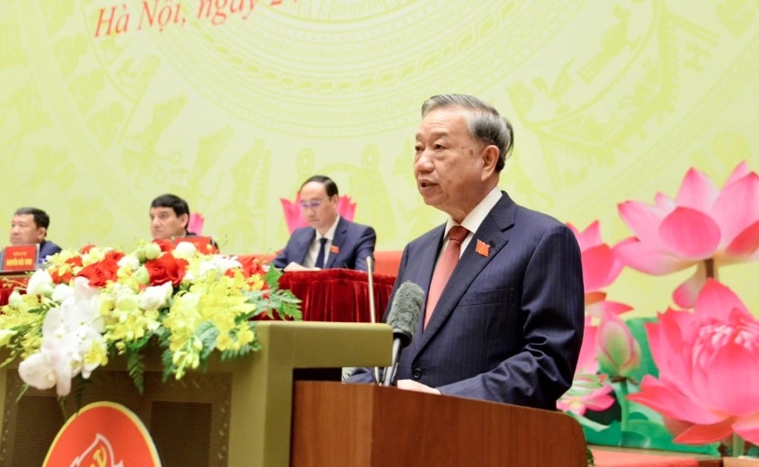 General Secretary To Lam delivers directive remarks at the Congress of the National Assembly Party Organization