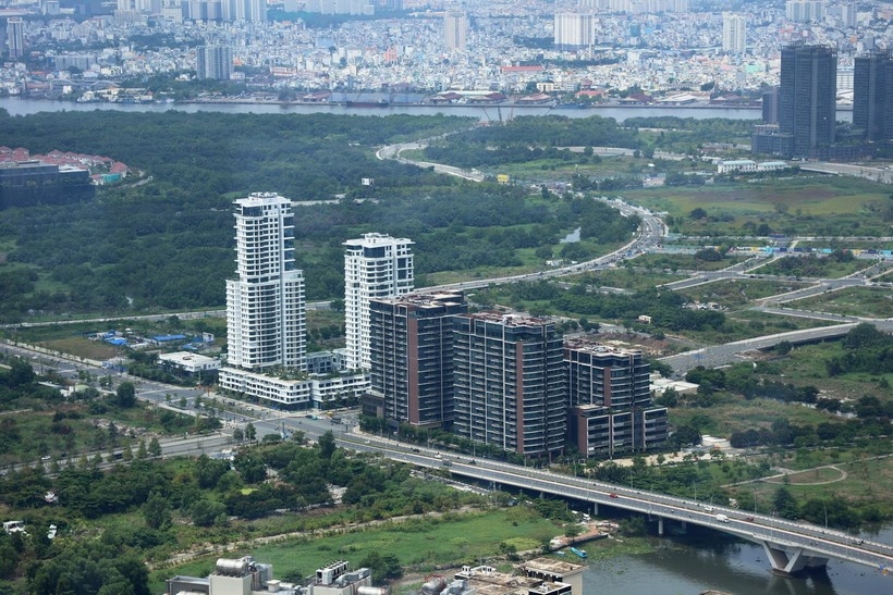 Buildings in Ho Chi Minh City (Photo: VNA)