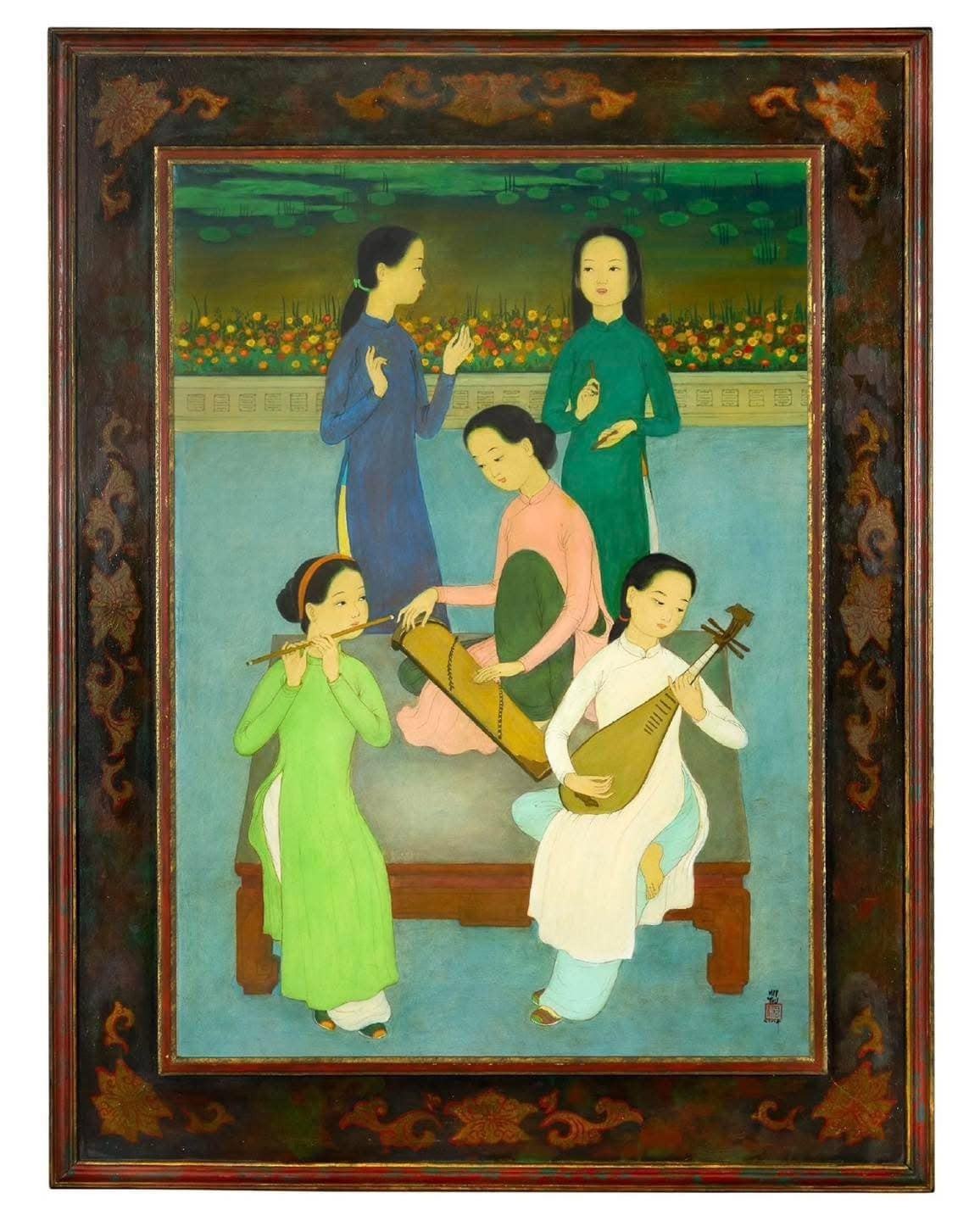 Mai Trung Thu’s “Le Concert” painting reaches the highest price of the auction 
