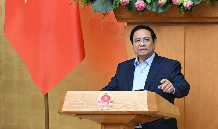  Prime Minister Pham Minh Chinh lays stress on the need to control gold prices, regulate exchange rates, and manage cash flow