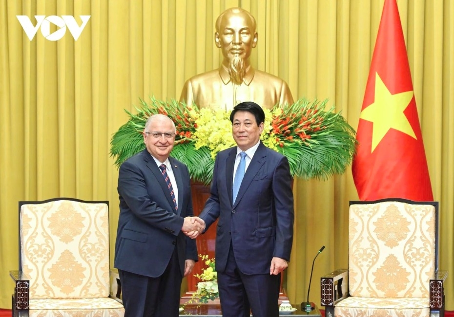 State President Luong Cuong welcomes Turkish Minister of National Defence Yasar Guler 
