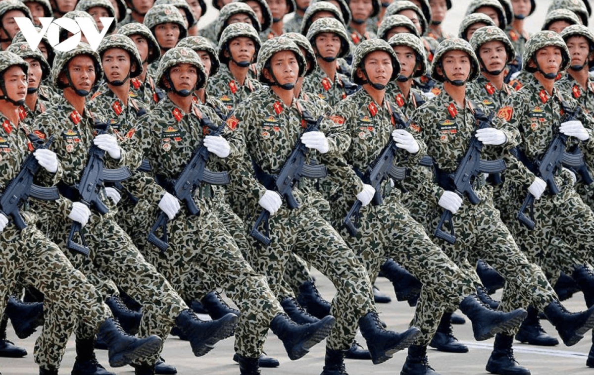  Infantry soldiers’ formation
