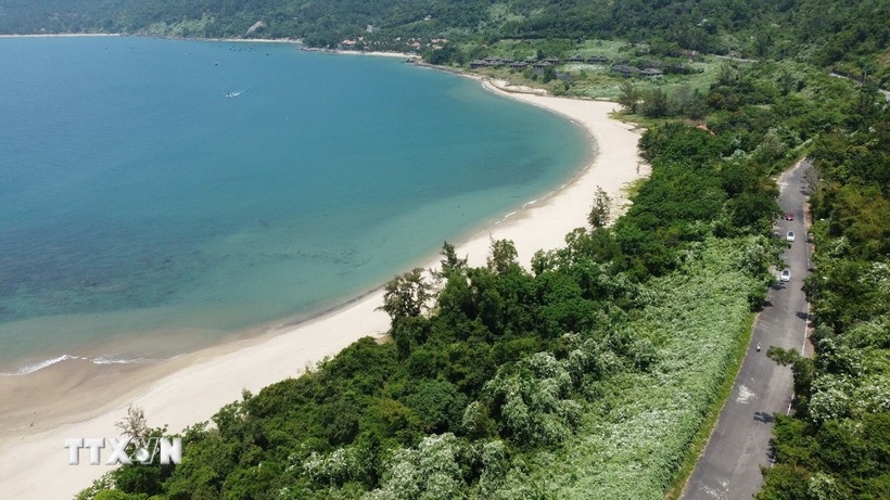 A beach on Son Tra Peninsula