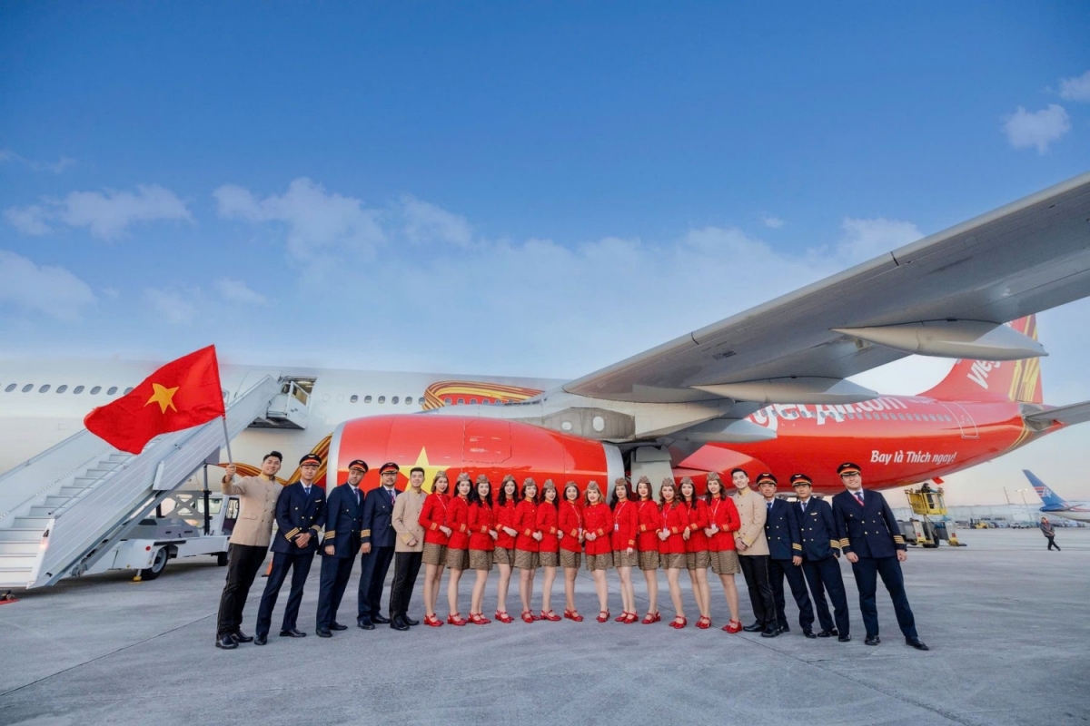 VietJet Air welcomes new wide-body A330 aircraft with registration VN-A820
(Photo: VietJet)