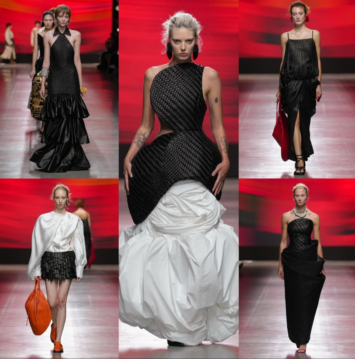 Designer Phan Dang Hoang introduces his latest collection Lacquer at Milan Fashion Week Spring/Summer 2026. (Image source: tienphong.vn)