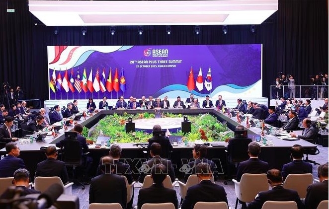 At the 28th ASEAN+3 Summit (Photo:VNA)