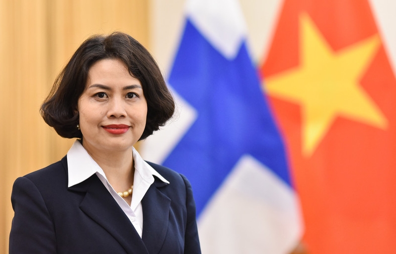 Vietnamese Ambassador to Finland Pham Thi Thanh Binh (Photo: VNA)