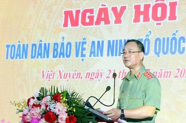 Deputy Minister of Public Security Senior Lieutenant General Pham The Tung (Photo: VNA)