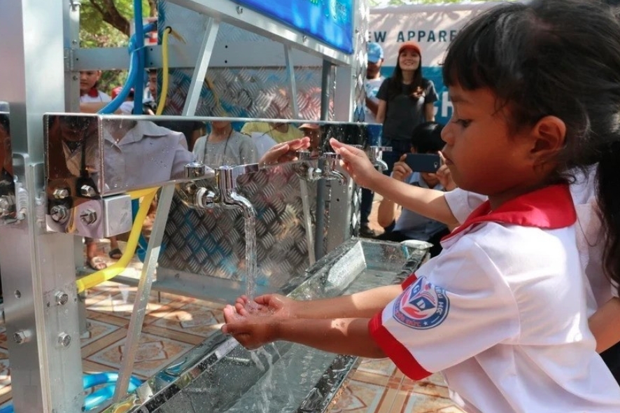 Vietnam has been exerting efforts to promote sustainable development and human rights, including the right to clean water and sanitation. (Illustrative photo: VNA)