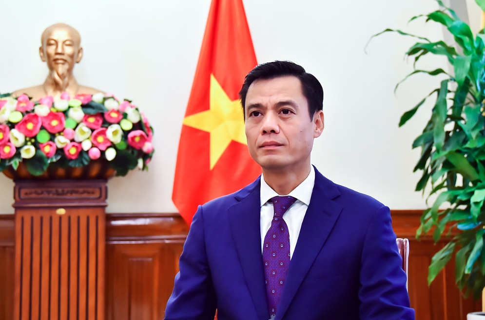 Vietnamese Deputy Minister of Foreign Affairs Dang Hoang Giang