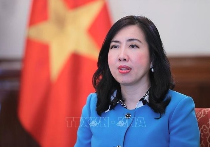 Deputy Minister of Foreign Affairs Le Thi Thu Hang (Photo: VNA)