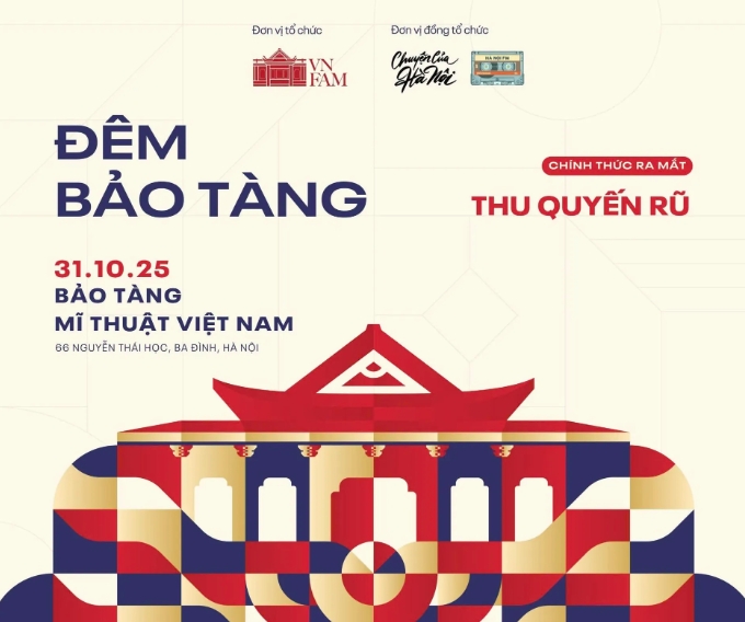 The Vietnam National Fine Arts Museum will launch a nighttime cultural tourism product on October 31 (Illustrative image)