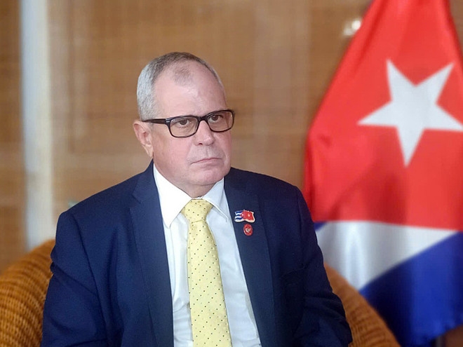 Secretary of the National Assembly of the People’s Power of Cuba Homero Acosta Álvarez (Photo: VNA)