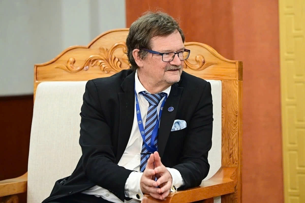 Finnish Ambassador to Vietnam Pekka Voutilainen. (Photo: Tung Dinh)