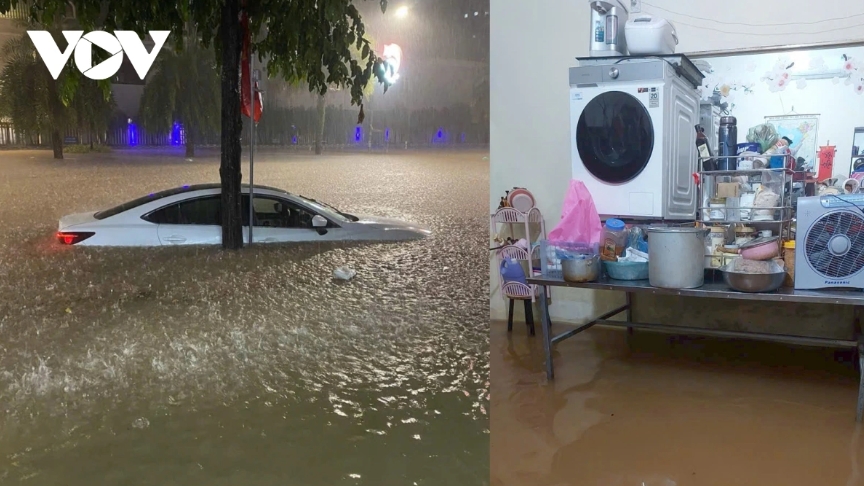 The prolonged rainfall has led to widespread flooding on numerous streets in central urban areas, with water depths commonly ranging from 0.3 to 0.5 meters. In some locations, flooding is more severe, with water levels exceeding 0.5 meters, causing significant disruption.