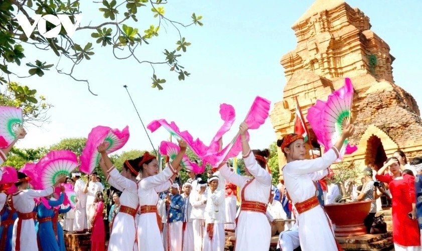 Ka‑te festival at Po Sah Inu Cham Towers in Binh Thuan province, south central Vietnam
