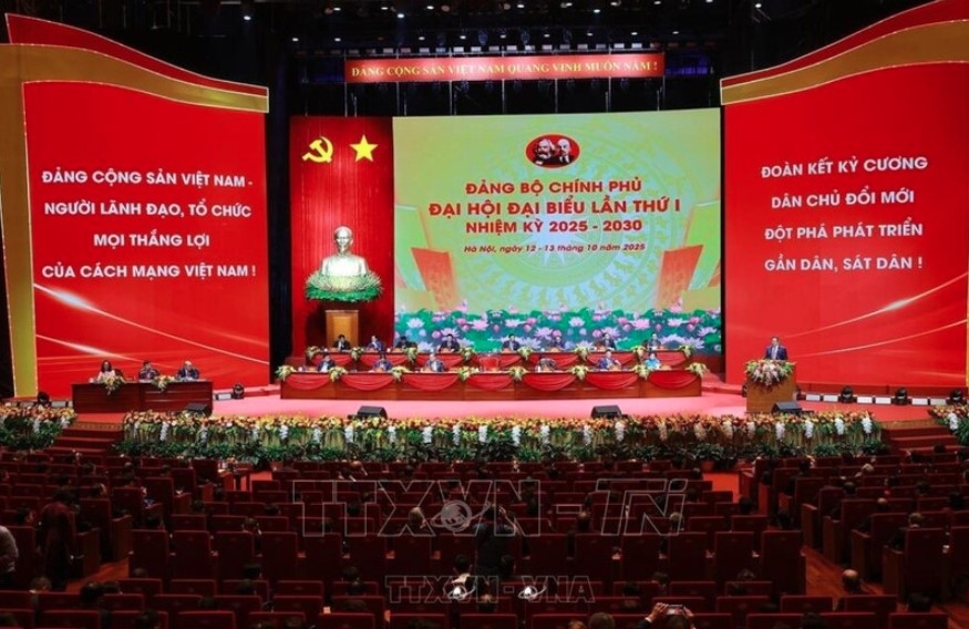 The first congress of the Government Party Organisation takes place earlier this month. (Photo: VNA)