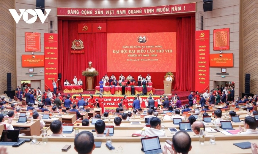 The congress brings together 350 outstanding delegates representing the wisdom, political will, faith, and aspirations of more than 67,000 Party members of the Central Public Security Party Organization.