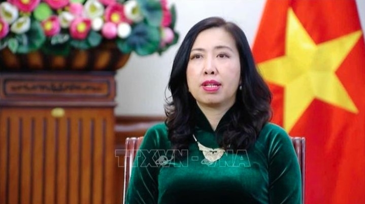Deputy Minister of Foreign Affairs Le Thi Thu Hang (Photo: VNA)