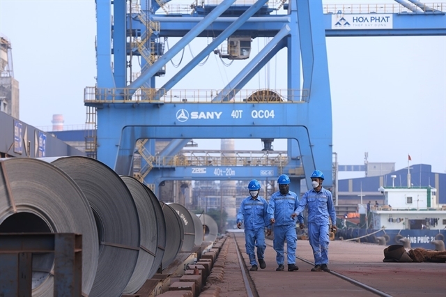 Thailand proposed extending existing anti-dumping duties of 4.22% to 20.11% of CIF value for another five years on cold-rolled carbon steel imported from Vietnam. (VNA/NS Photo Tuan Anh)