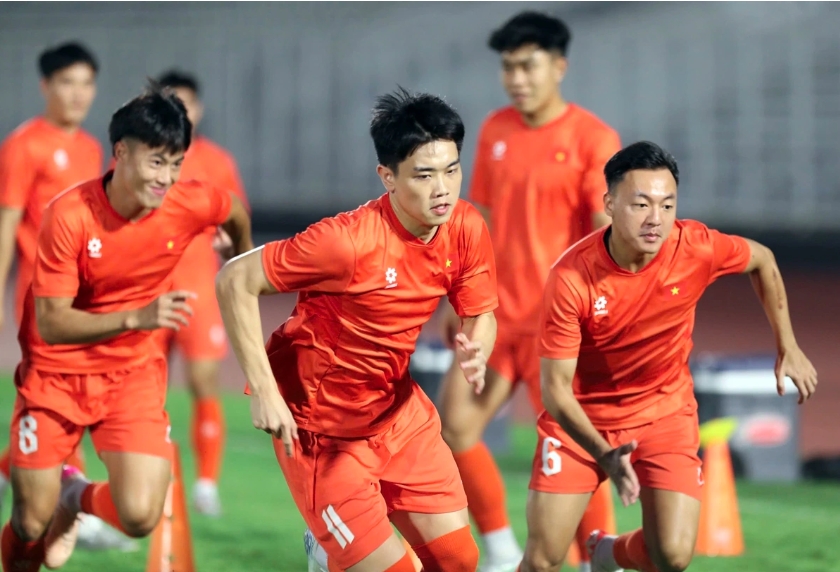 Vietnam's U23 squad will take part in a four-nation friendly tournament in China this November (Photo:VFF)