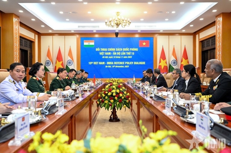  At the 15th Vietnam-India Defence Policy Dialogue (Photo: qdnd.vn)