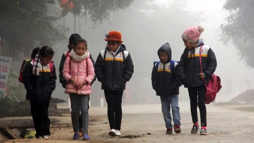 Cold fronts will continue to arrive in November and December, causing severe and damaging cold weather in Northern Vietnam