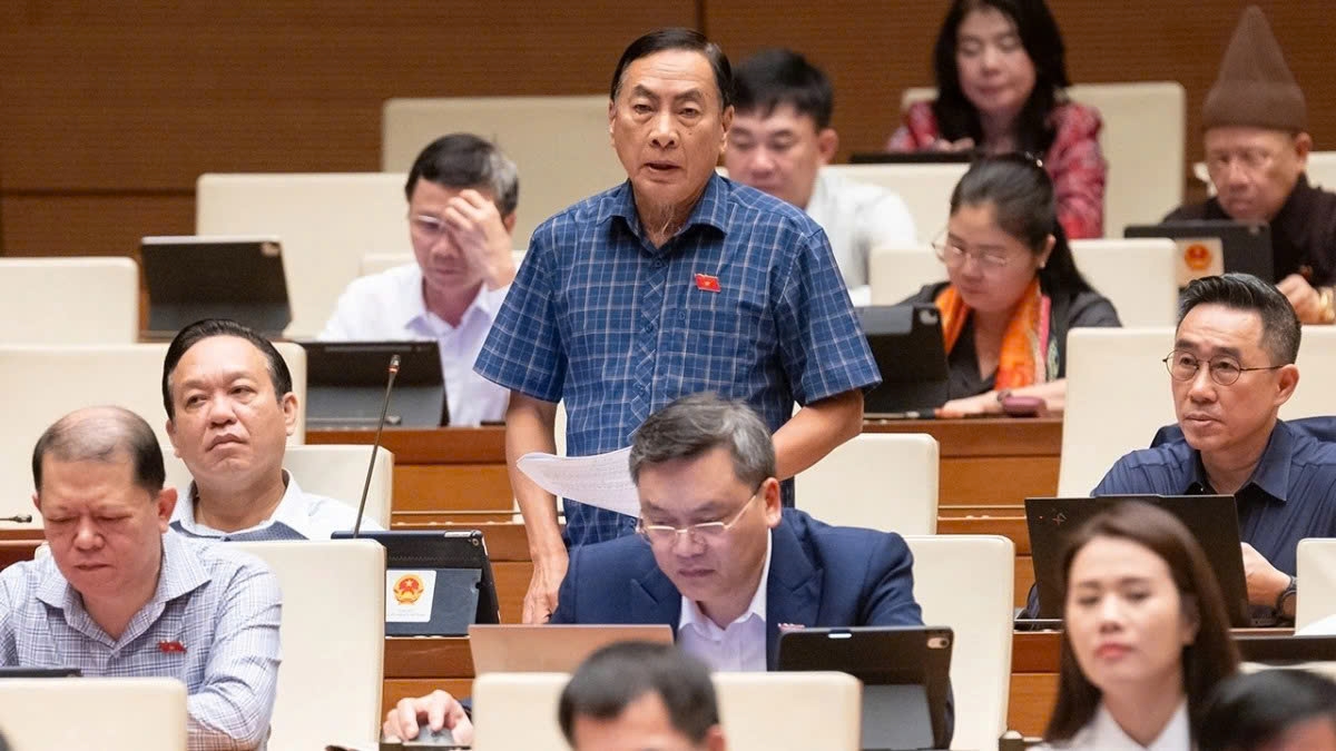 Deputy Pham Van Hoa of Dong Thap province expresses concern about the lack of qualified personnel at the commune-level, affecting price stabilization