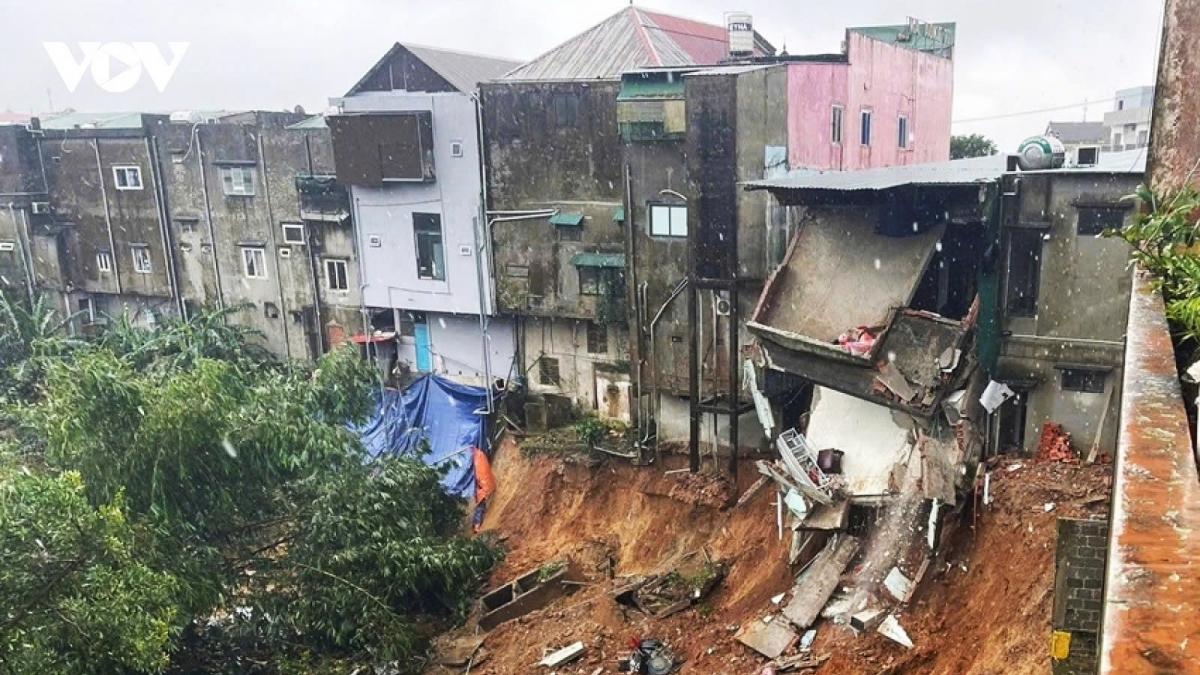 Residents in landslide-prone areas have been evacuated in Quang Tri province
