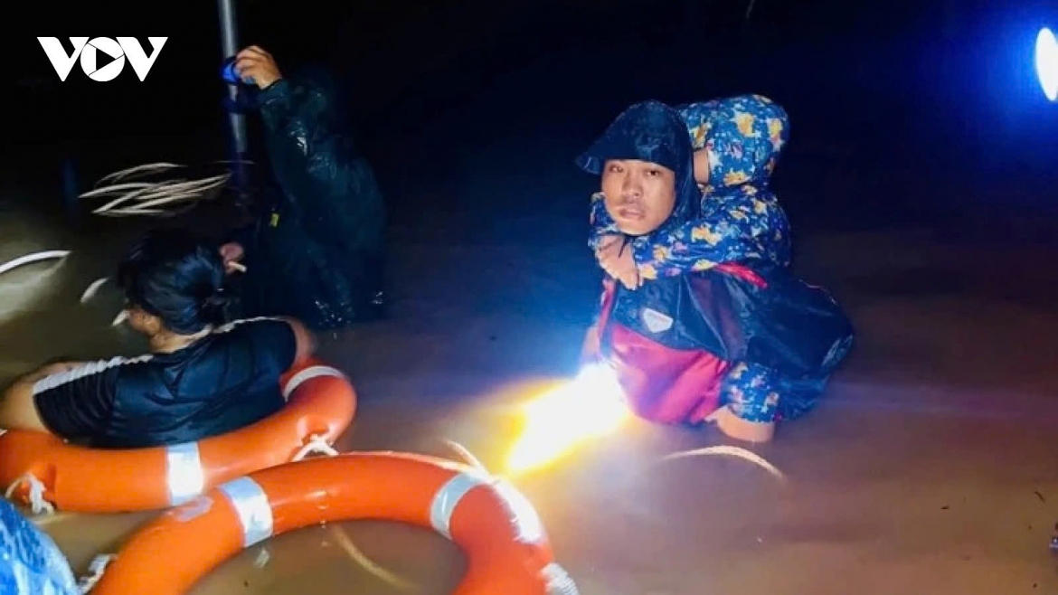Mass evacuations underway in flooded areas