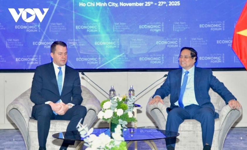 PM Pham Minh Chinh meets WEF Managing Director