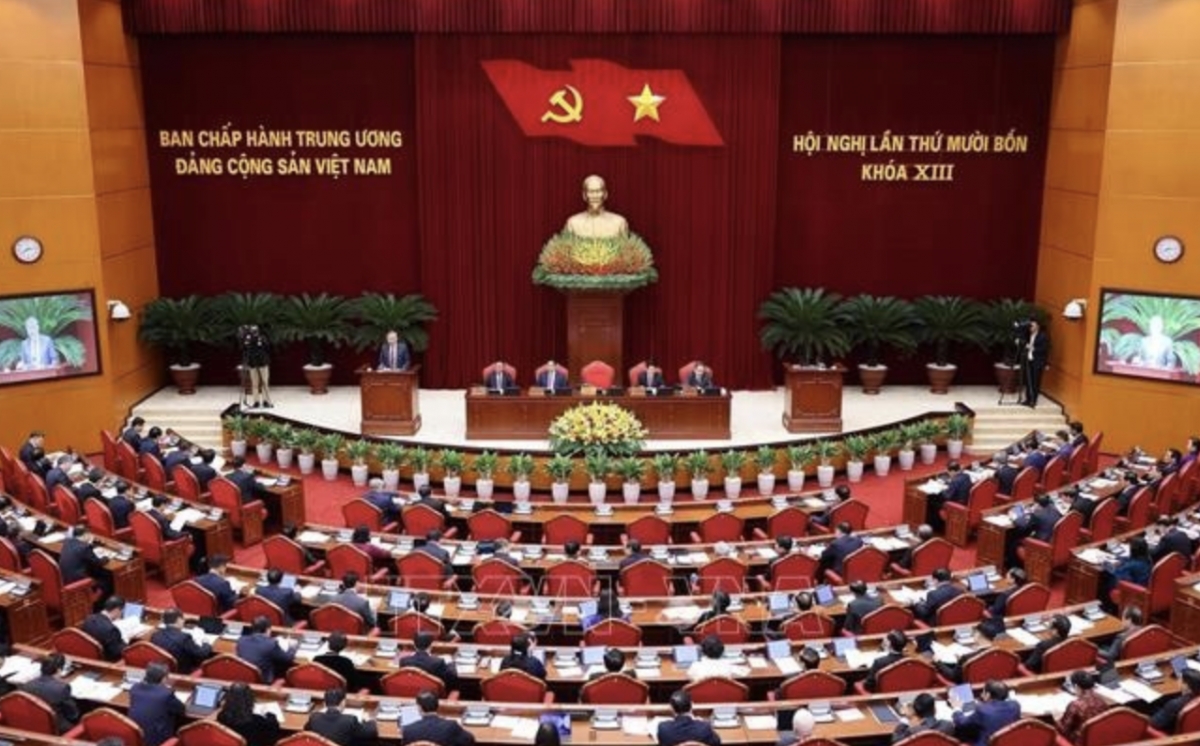 The 14th plenum of the 13th Party Central Committee opens in Hanoi on November 5. (Photo: VNA)