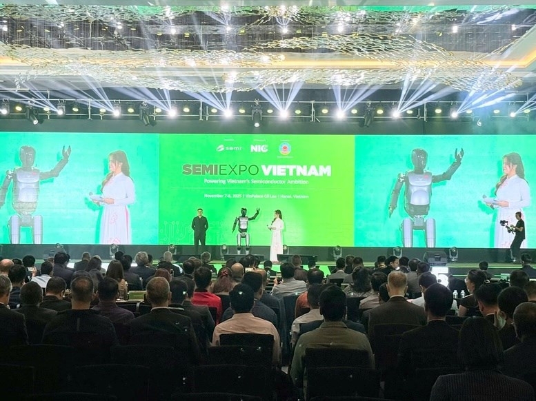 SemiExpo Vietnam 2025, themed “Powering Vietnam’s Semiconductor Ambition,” brings together around 5,000 delegates and feature 200 booths from major global technology corporations (Photo: VNA)