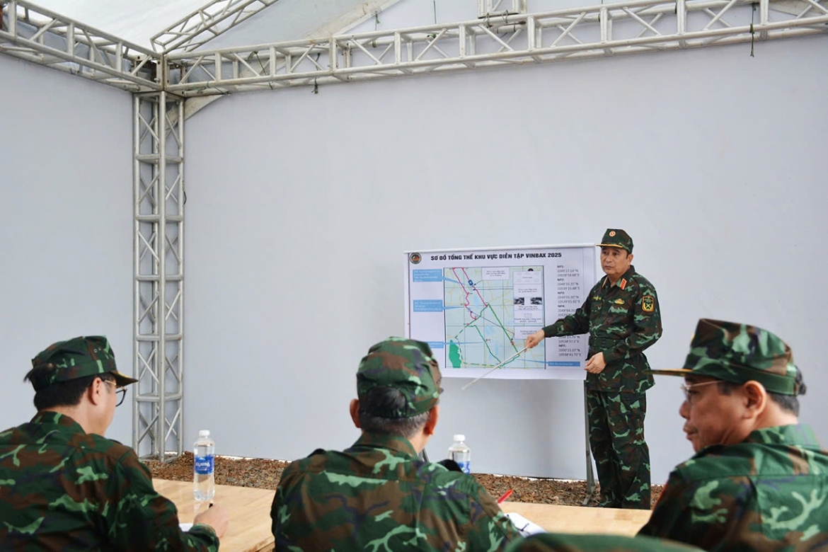 Senior Lieutenant General Phung Si Tan outlines key preparations for VINBAX 2025 