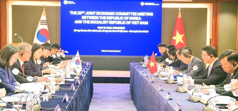 The 20th meeting of the Vietnam-RoK Joint Economic Committee takes place in Seoul on November 14. (Photo: VNA)