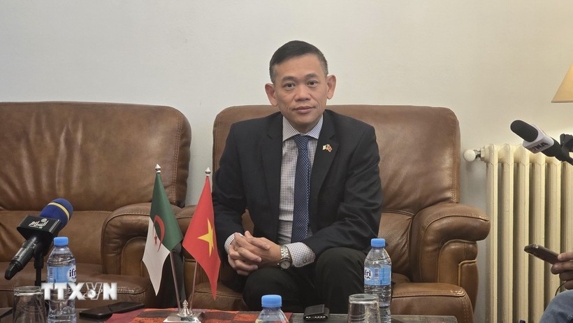 Vietnamese Ambassador to Algeria Tran Quoc Khanh (Photo: VNA)