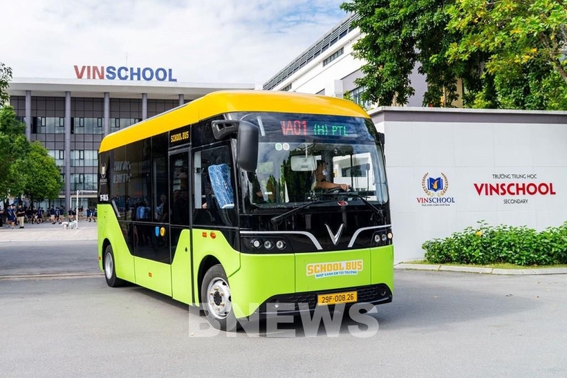 Vietnam rolls out first all-electric school bus service