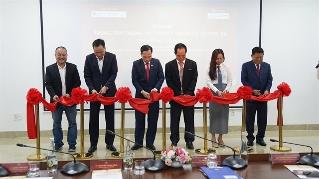 The opening ceremony of the APEC Vietnam International Commercial Arbitration Centre office in Da Nang. (Photo courtesy of Da Nang Start-up Innovation Centre)