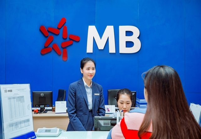 Transactions at MB (Photo courtesy of the bank)