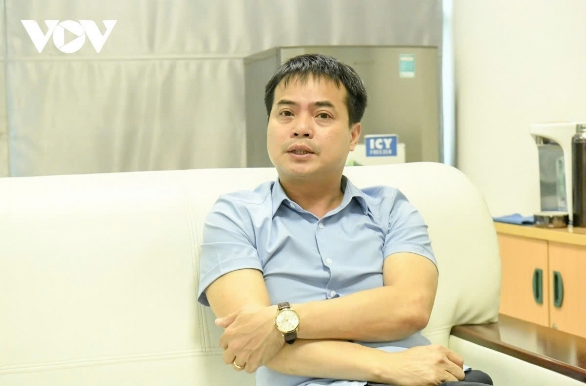 Phung Tien Dung, head of the Hydrological Forecasting Department at the National Centre for Hydro-meteorological Forecasting