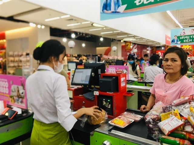 The total retail sales of goods and consumer service revenue are estimated at VND5.7 quadrillion for the first 10 months of the year
