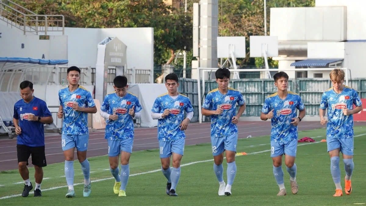 U22 Vietnam gearing up for SEA Games 33 (Photo: HT)